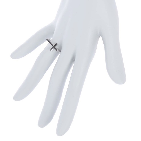 NEW! Black Diamond Cross Ring 8 - Picture 4 of 8